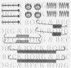 BORG & BECK BBK6200 Accessory Kit, disc brake pads